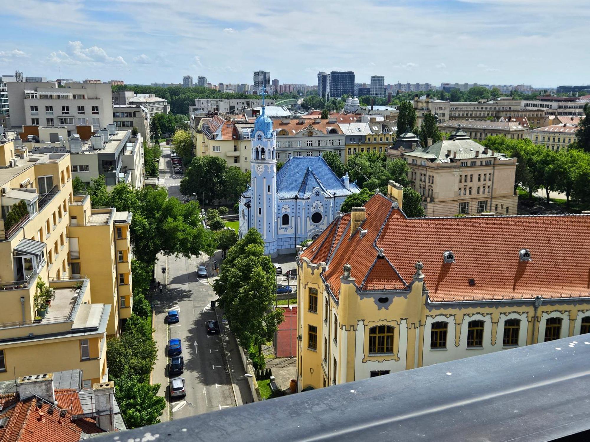 Panorama View Design Apt In Old Town - Free Parking Bratislava Exterior foto